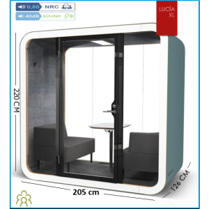 Ofis Toplantı Kabini | Kabincell® 4 Kişilik